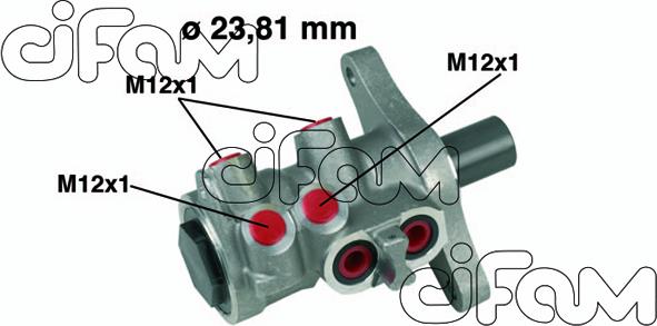 Cifam 202-313 - Главный тормозной цилиндр avtokuzovplus.com.ua