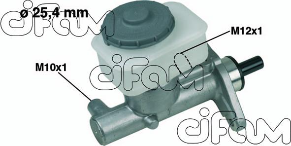 Cifam 202-321 - Головний гальмівний циліндр autocars.com.ua