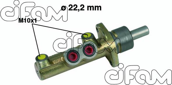 Cifam 202-323 - Главный тормозной цилиндр autodnr.net