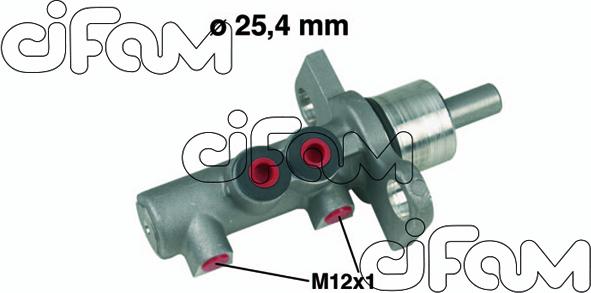 Cifam 202-369 - Главный тормозной цилиндр avtokuzovplus.com.ua