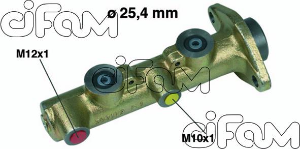 Cifam 202-389 - Головний гальмівний циліндр autocars.com.ua