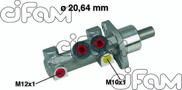 Cifam 202-420 - Главный тормозной цилиндр autodnr.net