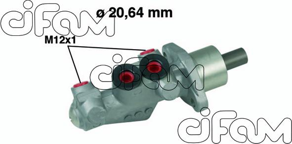 Cifam 202-584 - Главный тормозной цилиндр autodnr.net