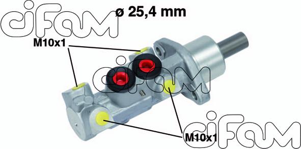 Cifam 202-604 - Главный тормозной цилиндр avtokuzovplus.com.ua