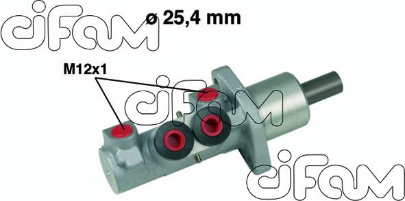 Cifam 202-606 - Главный тормозной цилиндр autodnr.net