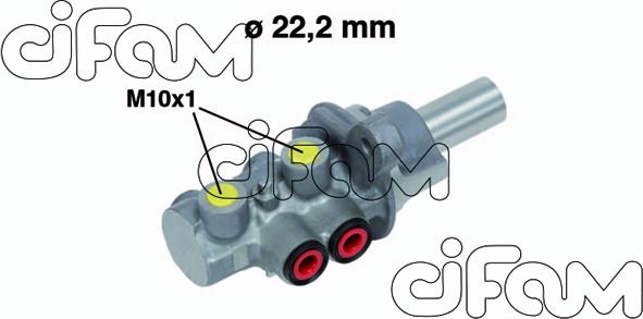 Cifam 202-677 - Головний гальмівний циліндр autocars.com.ua