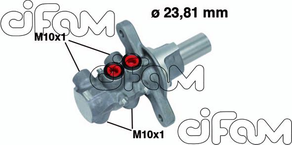 Cifam 202-678 - Главный тормозной цилиндр avtokuzovplus.com.ua