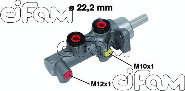 Cifam 202-755 - Главный тормозной цилиндр avtokuzovplus.com.ua