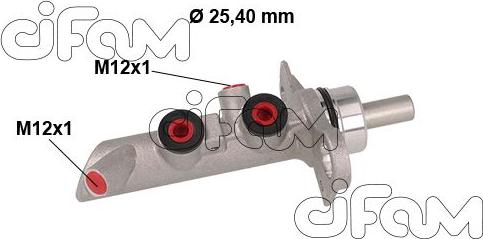 Cifam 202-891 - Главный тормозной цилиндр avtokuzovplus.com.ua