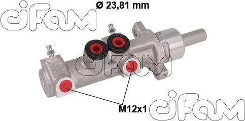 Cifam 202-901 - Главный тормозной цилиндр avtokuzovplus.com.ua