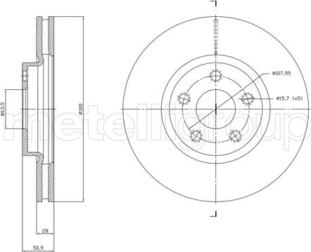 Cifam 800-1834C - Тормозной диск autodnr.net