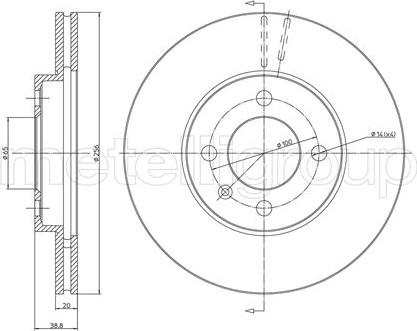 Cifam 800-230C - Тормозной диск autodnr.net