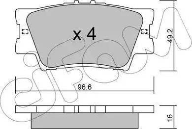 Parts-Mall PKF-016 - Гальмівні колодки, дискові гальма autocars.com.ua