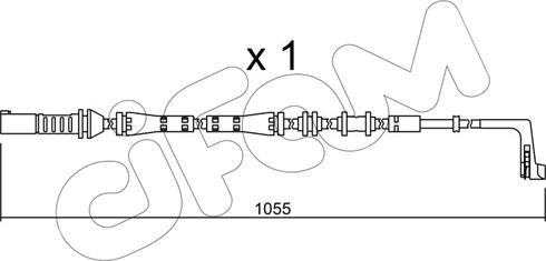 Cifam SU.283 - Сигнализатор, износ тормозных колодок avtokuzovplus.com.ua