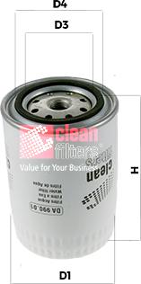 Clean Filters DA 990 - Фільтр для охолоджуючої рідини autocars.com.ua