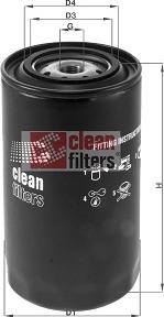 Clean Filters DN 258 - Паливний фільтр autocars.com.ua