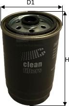 Clean Filters DN2703 - Фильтр топливный Hyundai-Kia 1.4-2.2CRDi 05- autocars.com.ua