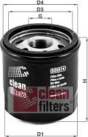 Clean Filters DO5514 - Фільтр масляний Smart Fortwo 1.0i 07- autocars.com.ua