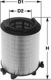 Clean Filters MA1373 - Повітряний фільтр autocars.com.ua