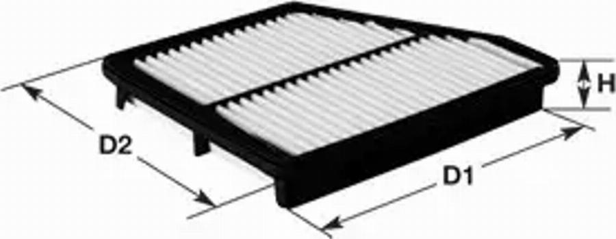 Clean Filters MA3083 - Повітряний фільтр autocars.com.ua