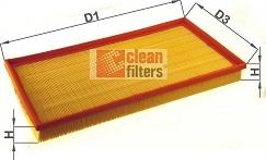 Clean Filters MA3143 - Повітряний фільтр autocars.com.ua