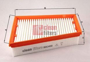 Clean Filters MA3456 - Повітряний фільтр autocars.com.ua