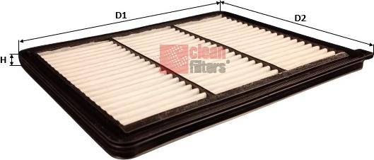 Clean Filters MA3517 - Повітряний фільтр autocars.com.ua