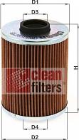 Clean Filters ML 490 - Масляний фільтр autocars.com.ua