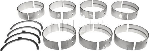 Clevite MS-2318P - Комплект підшипників колінчастого вала autocars.com.ua