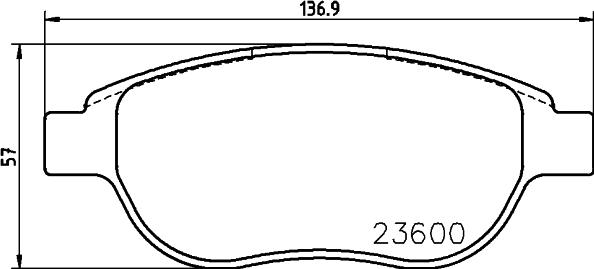 Cobreq N-1168 - Гальмівні колодки, дискові гальма autocars.com.ua