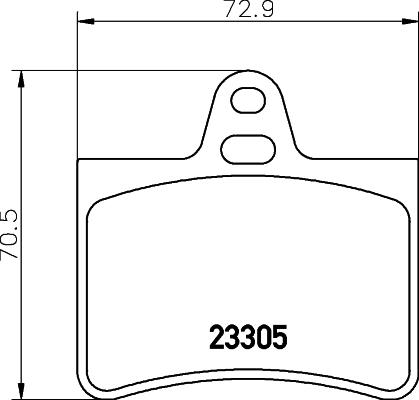 Cobreq N-1170 - Гальмівні колодки, дискові гальма autocars.com.ua