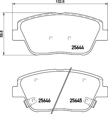 Cobreq N-1203 - Гальмівні колодки, дискові гальма autocars.com.ua