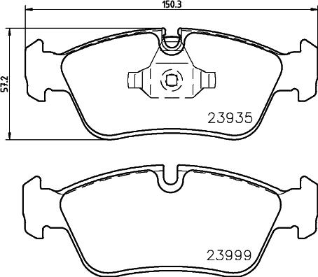 Cobreq N-1724 - Гальмівні колодки, дискові гальма autocars.com.ua