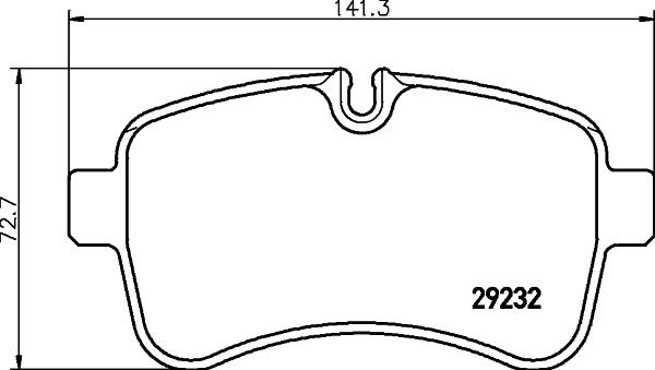 Cobreq N-740 - Гальмівні колодки, дискові гальма autocars.com.ua