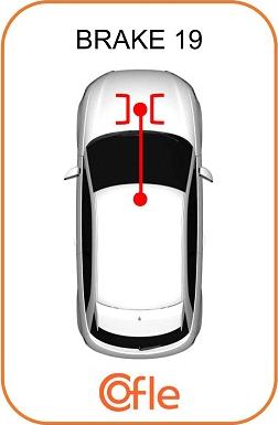 Cofle 10.5170 - Трос, гальмівна система autocars.com.ua