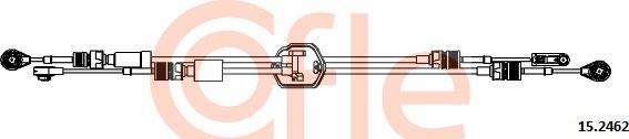 Cofle 15.2462 - Трос, ступінчаста коробка передач autocars.com.ua