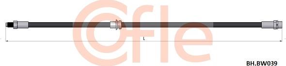 Cofle 92.BH.BW039 - Тормозной шланг avtokuzovplus.com.ua