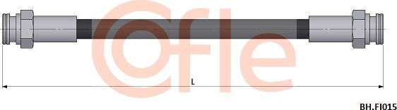 Cofle 92.BH.FI015 - Тормозной шланг autodnr.net