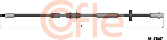 Cofle 92.BH.FI067 - Тормозной шланг avtokuzovplus.com.ua