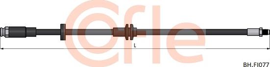 Cofle 92.BH.FI077 - Гальмівний шланг autocars.com.ua