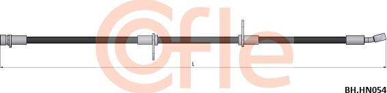 Cofle 92.BH.HN054 - Гальмівний шланг autocars.com.ua