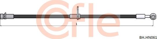 Cofle 92.BH.HN061 - Гальмівний шланг autocars.com.ua