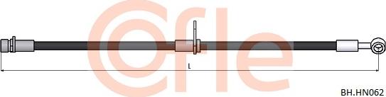 Cofle 92.BH.HN062 - Гальмівний шланг autocars.com.ua