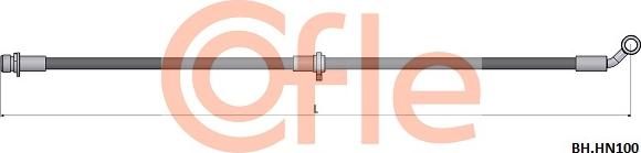 Cofle 92.BH.HN100 - Гальмівний шланг autocars.com.ua
