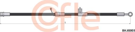 Cofle 92.BH.KI003 - Гальмівний шланг autocars.com.ua