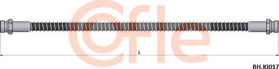 Cofle 92.BH.KI017 - Тормозной шланг avtokuzovplus.com.ua