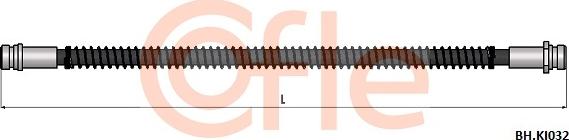 Cofle 92.BH.KI032 - Тормозной шланг avtokuzovplus.com.ua