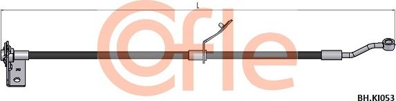 Cofle 92.BH.KI053 - Гальмівний шланг autocars.com.ua