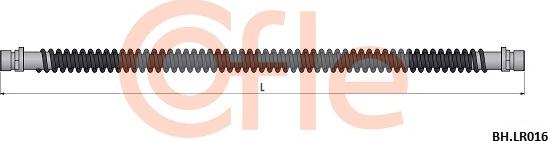 Cofle 92.BH.LR016 - Тормозной шланг autodnr.net