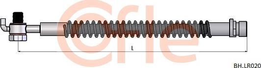 Cofle 92.BH.LR020 - Гальмівний шланг autocars.com.ua
